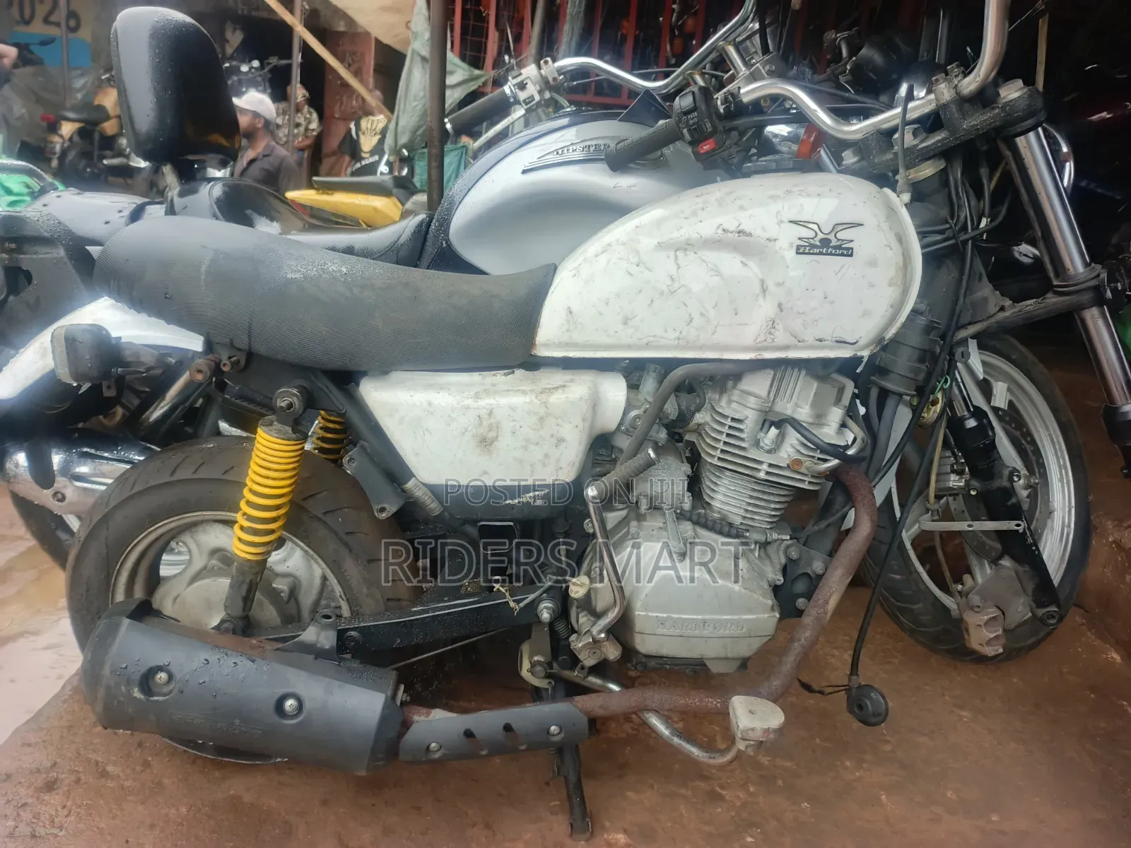 Motorcycle 2020 White
