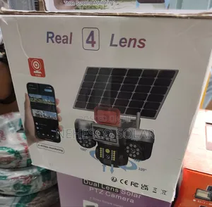 Super Vision T44 4G Solar PTZ Camera With 4 Real Lenses