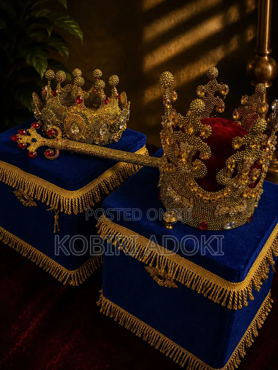 Crown and Staff
