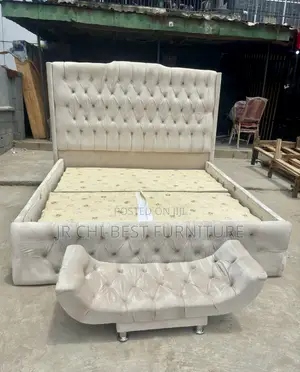Top Grade 6 by 6 Tufted Padded Bedframe