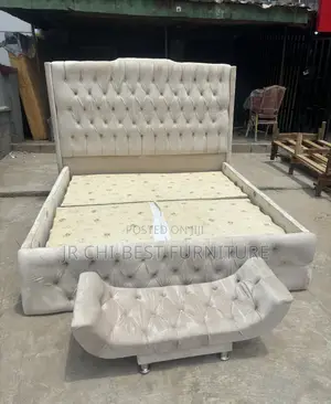Top Grade 6 by 6 Tufted Padded Bedframe