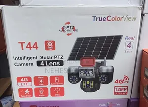 Smart 4G LTE Solar CCTV Camera – T44 Model