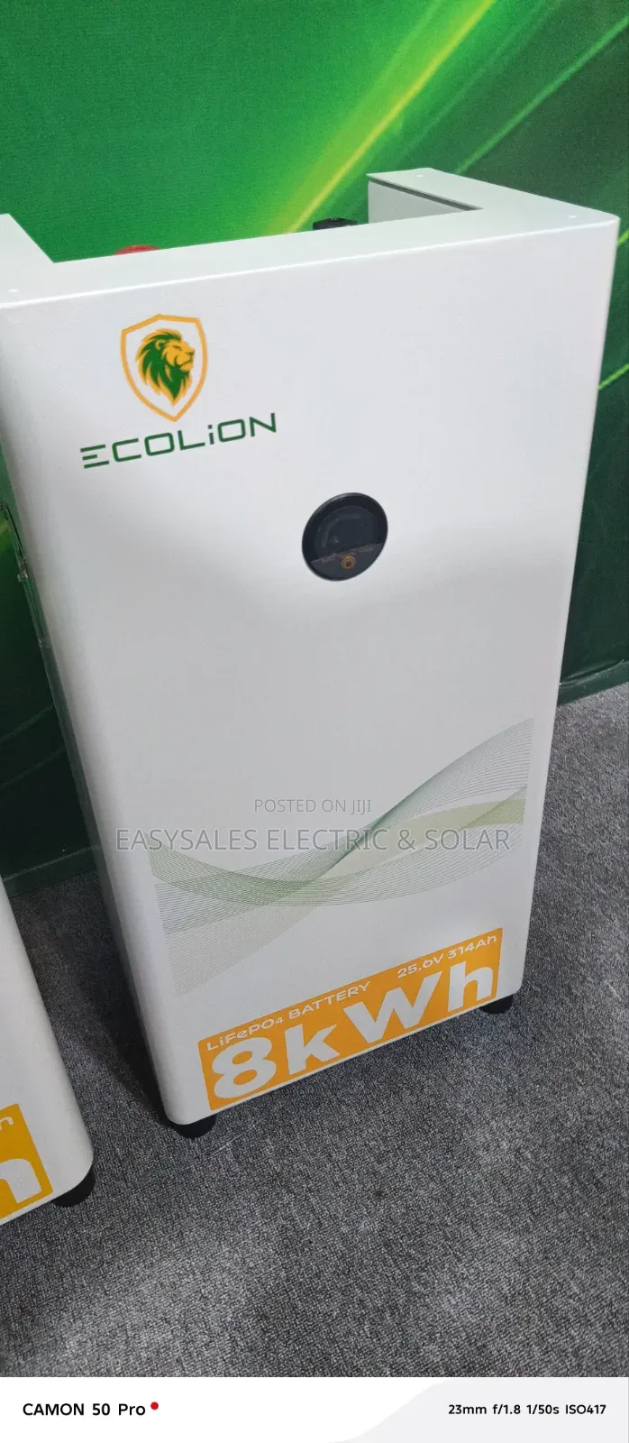 8kwh 25volts Lithium Battery