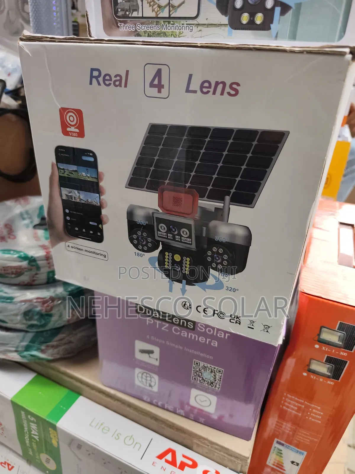 Smart 4G LTE Solar CCTV Camera – T44 Model