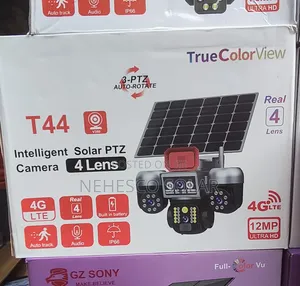 T44 12MP Solar Powered CCTV Camera – 4G