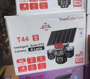 T44 12MP Solar Powered CCTV Camera – 4G