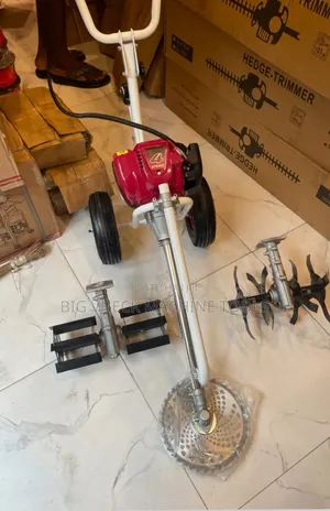 Quality Wheel Brush Cutter With Tilling and Weeder Blades