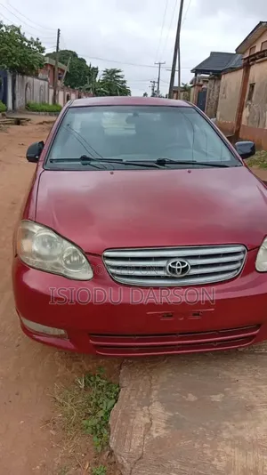 Toyota Corolla 2004 Red