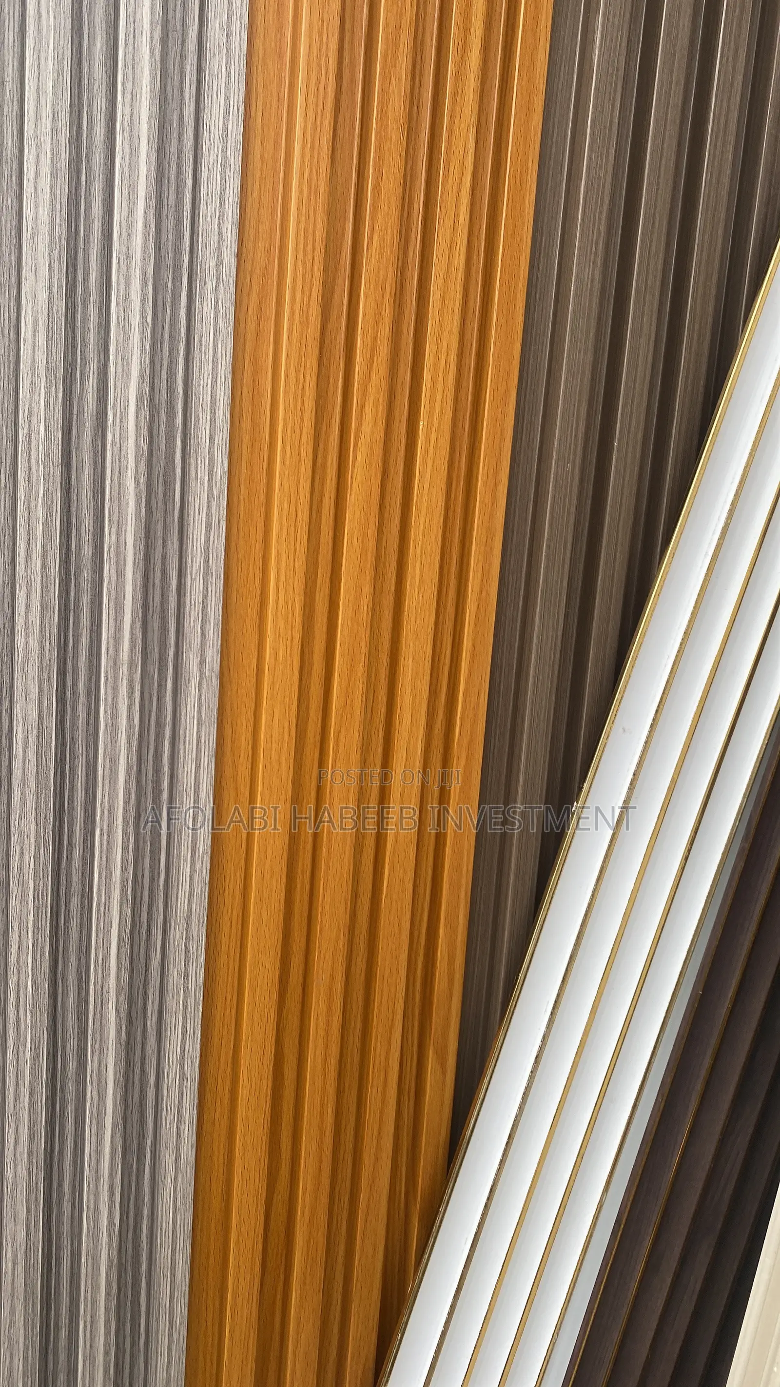 Modern WPC Fluted Panel