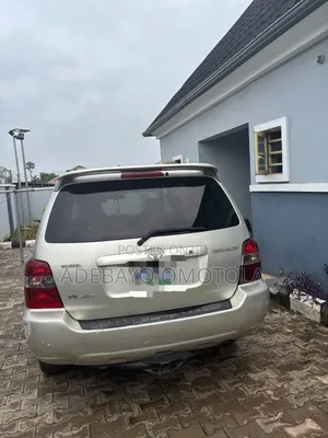 Toyota Highlander V6 4x4 2005 Silver