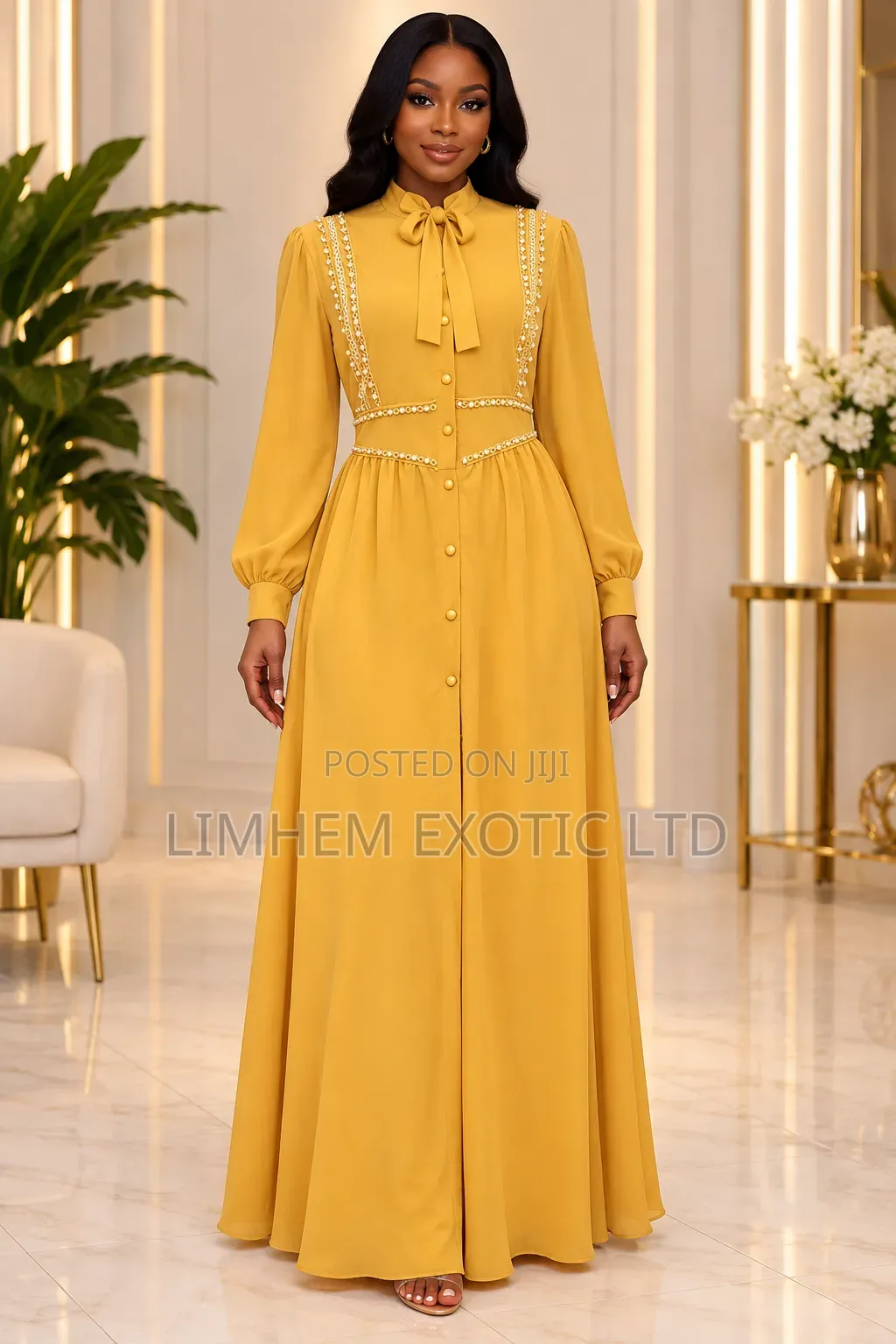 Long Sleeve Maxi Dress