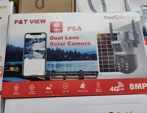 T6A Dual Lens 4G Solar PTZ Camera With Night Vision
