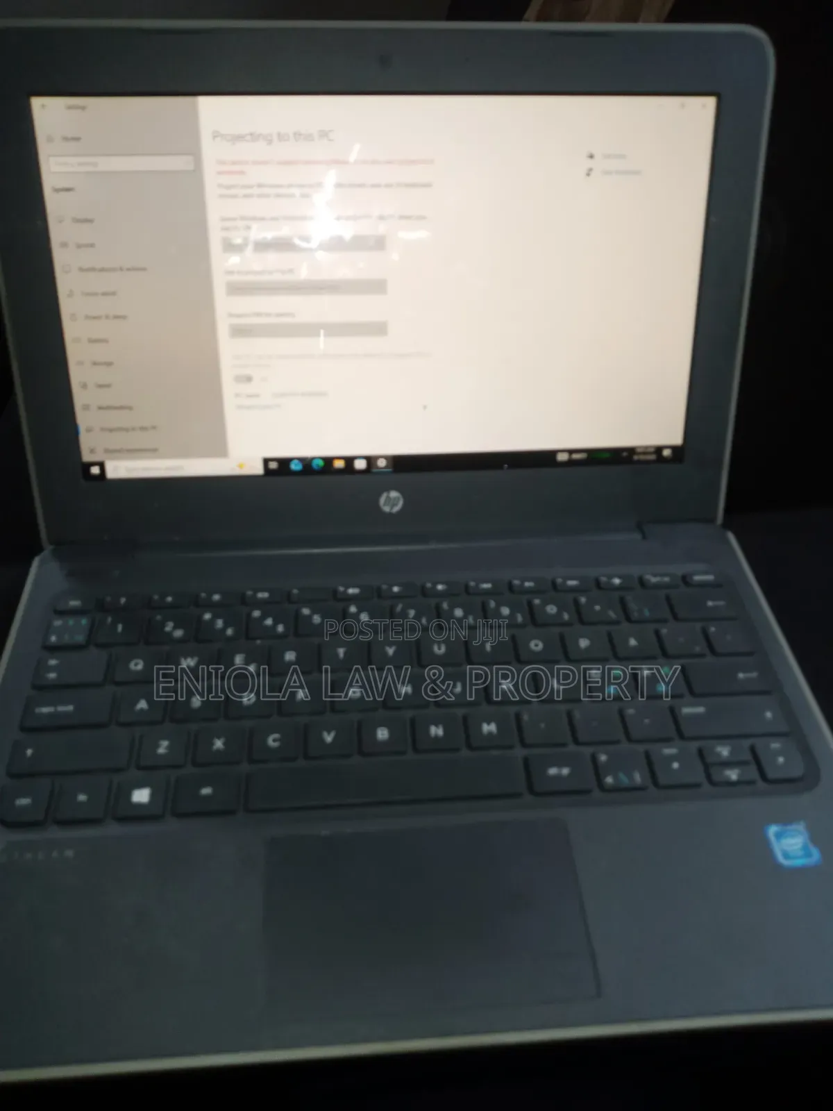 Laptop HP 4GB Intel Celeron SSD 60GB
