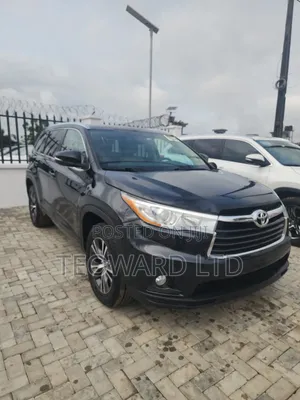 Toyota Highlander XLE V6 4x4 (3.5L 6cyl 6A) 2016 Black