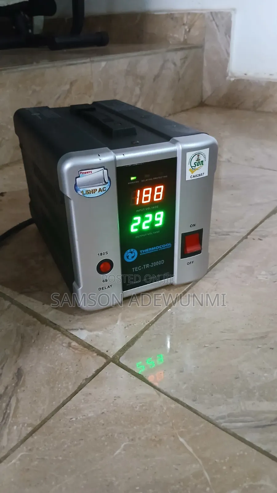 Thermocool TEC Voltage Stabilizer 2000VA
