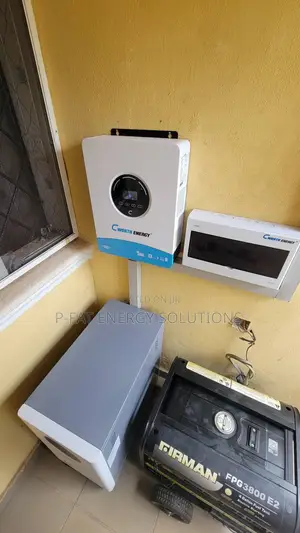 A Standard 6kva and 15kwh Cworth System
