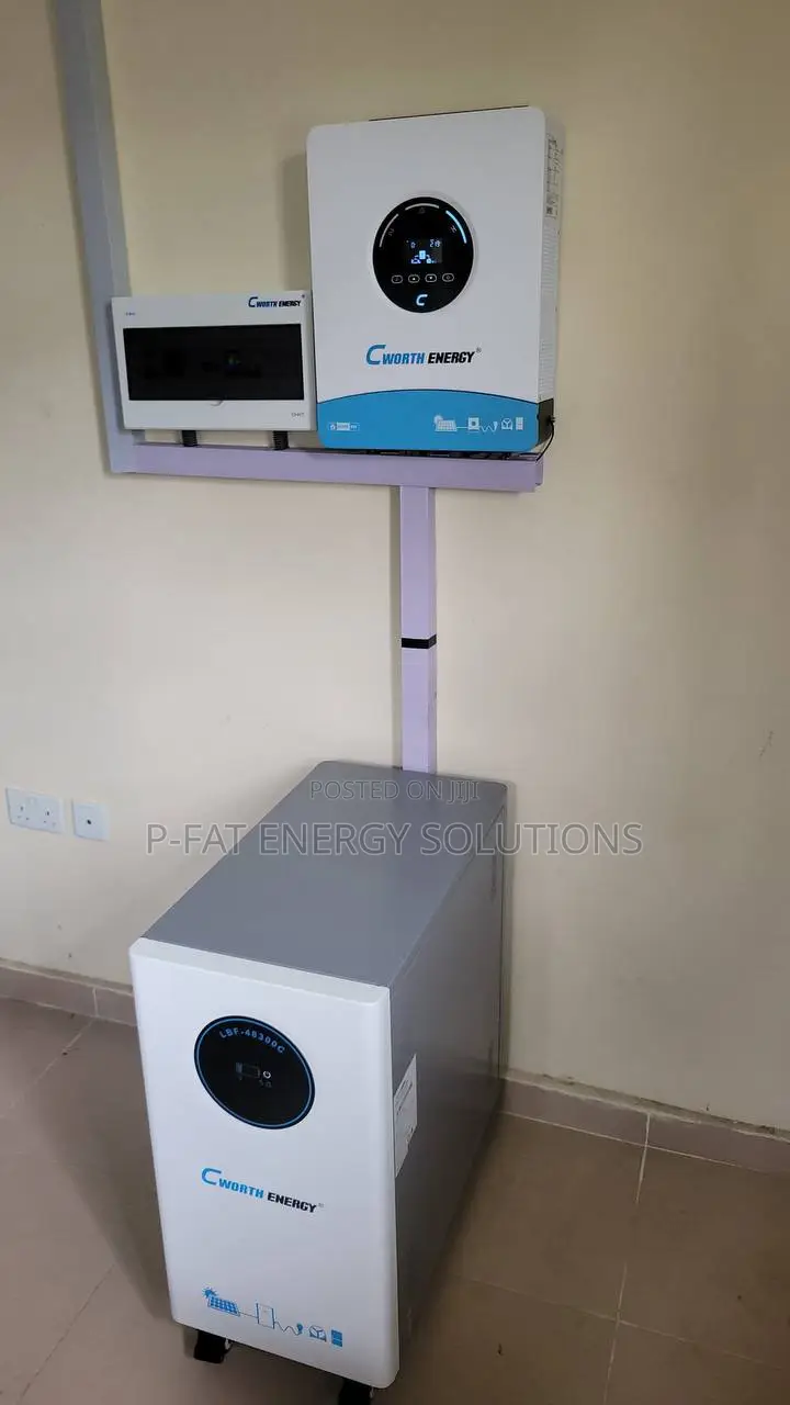 A Standard 6kva and 15kwh Cworth System