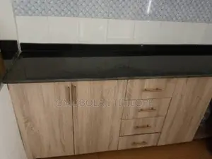 Pure HDF, Kitchen Cabinets and Marble Top. Pure No MDF for All