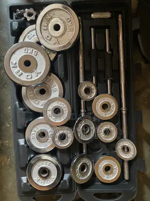 Complete 50KG Dumbbell and Barbell Set