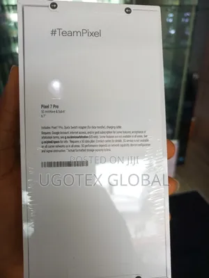 New Google Pixel 7 Pro 256 GB Black
