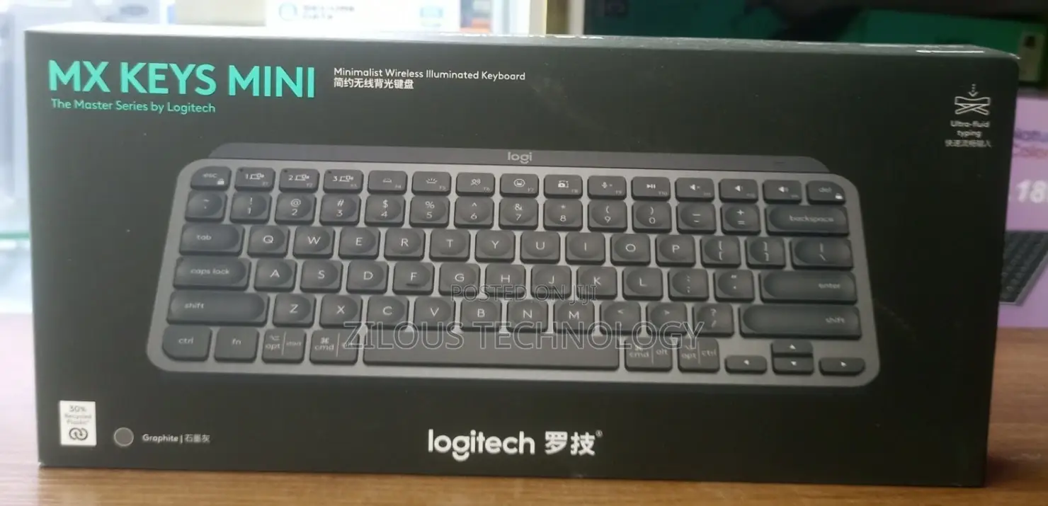 Logitech Mx Keys Mini Wireless Minimalist Keyboard