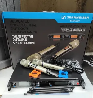 SKM 9000 Sennheiser Wireless Microphone 300 Meters Range