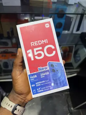 New Xiaomi Redmi 15C 4G 256 GB Black