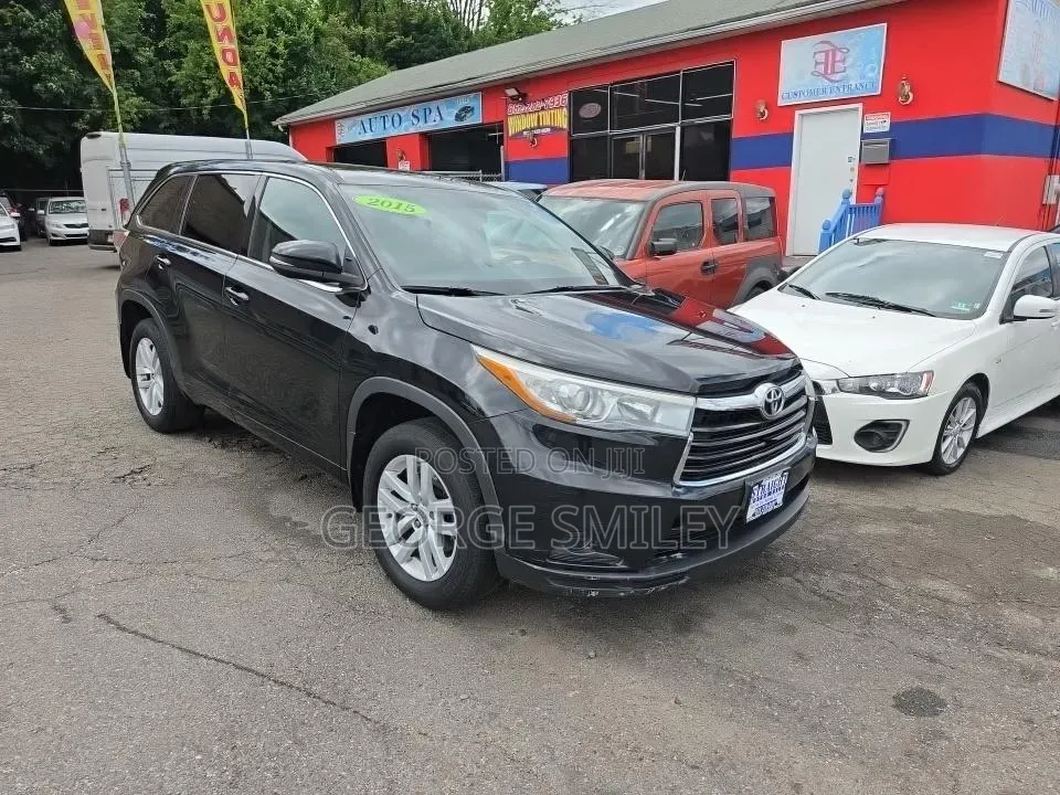 Toyota Highlander 2015 Black