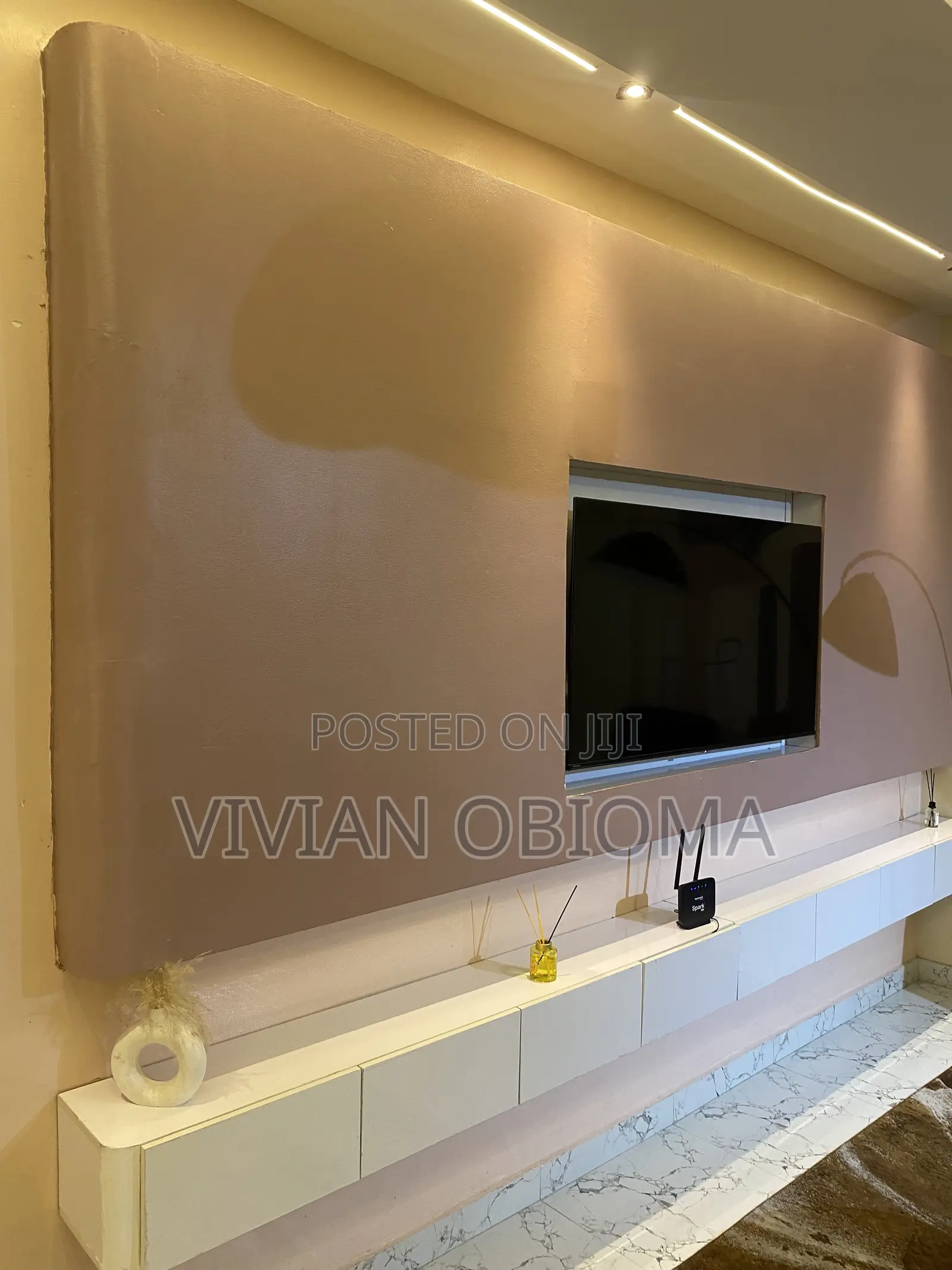 TV Console Set