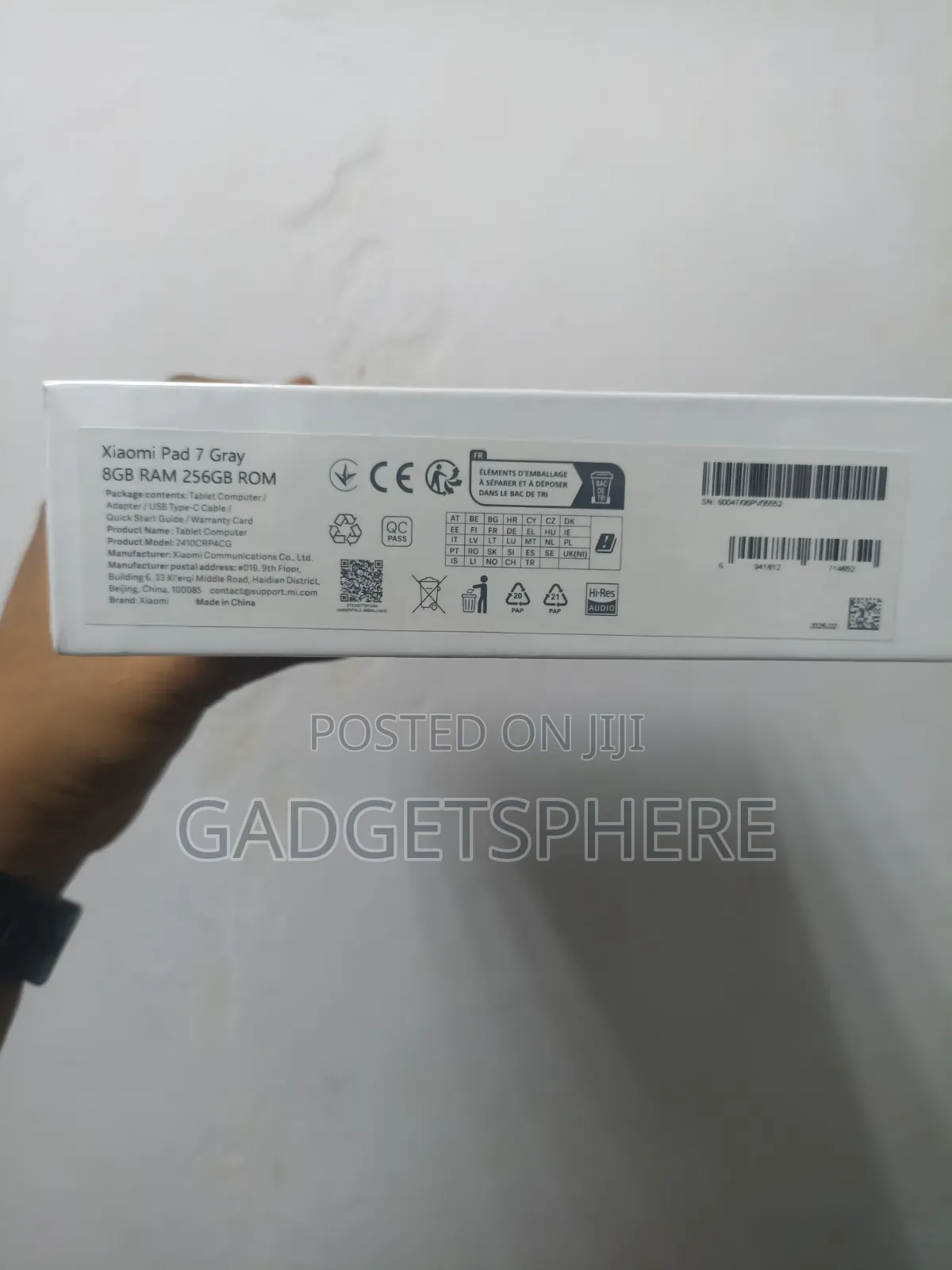 New Xiaomi Pad 7 256 GB