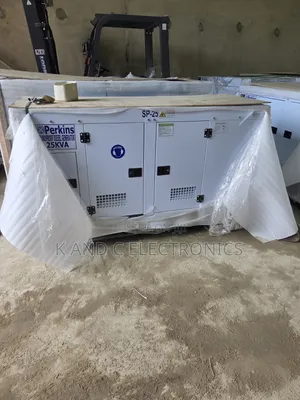 Original Perkins 25kVA Three-Phase Diesel Soundproof Generator