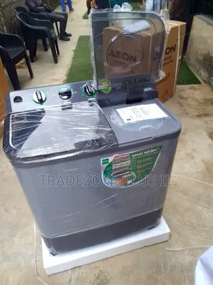 Synix 8kg Twin Tub Washer for Quick Laundry