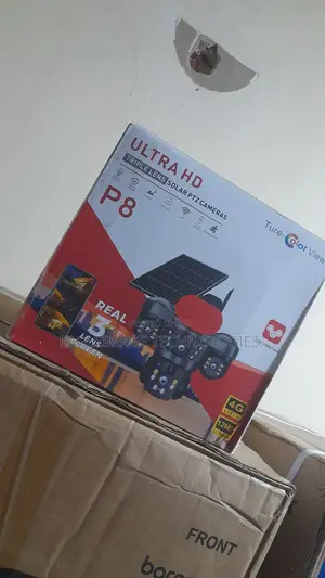 P9 Ultra HD Solar Camera: Pan, Tilt, Zoom Outdoor Security