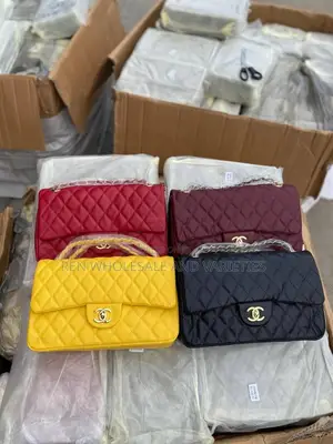 Double Flap Channel Bag