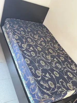 4x6 Bedframe With Two 4x6 Mattresses