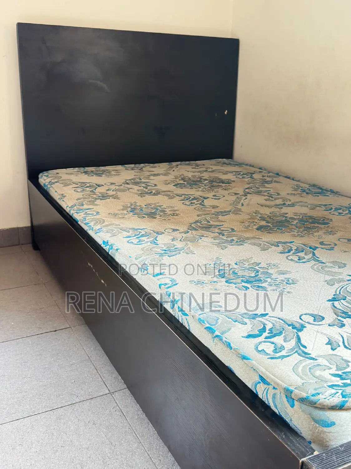 4x6 Bedframe With Two 4x6 Mattresses