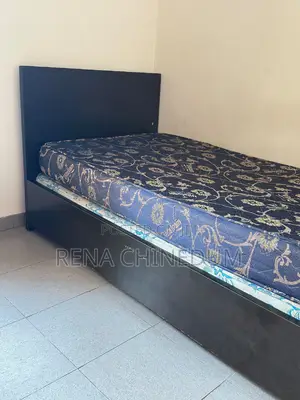 4x6 Bedframe With Two 4x6 Mattresses