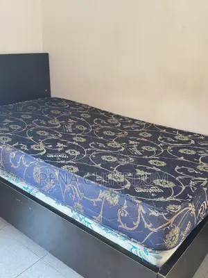4x6 Bedframe With Two 4x6 Mattresses