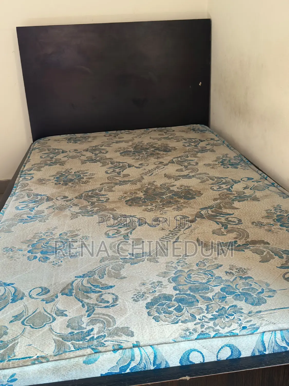4x6 Bedframe With Two 4x6 Mattresses