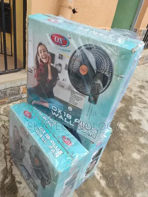 OX 18" Wall Mounted Fan – Wide Air Coverage