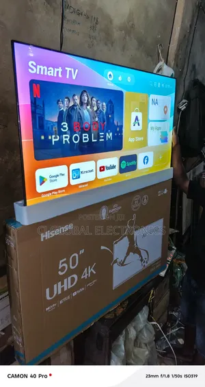 Brand New 2nd Grade Hisense 50 Inches UHD Smart TV
