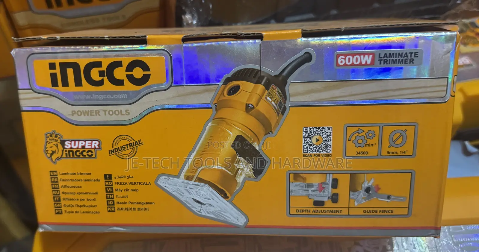 INGCO 600W Laminate Trimmer