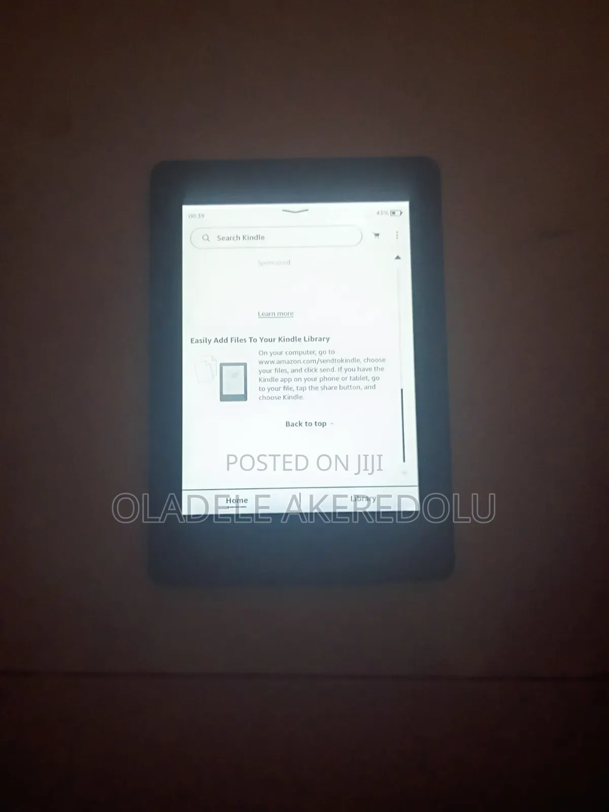 Amazon Kindle Paperwhite 4 GB Black