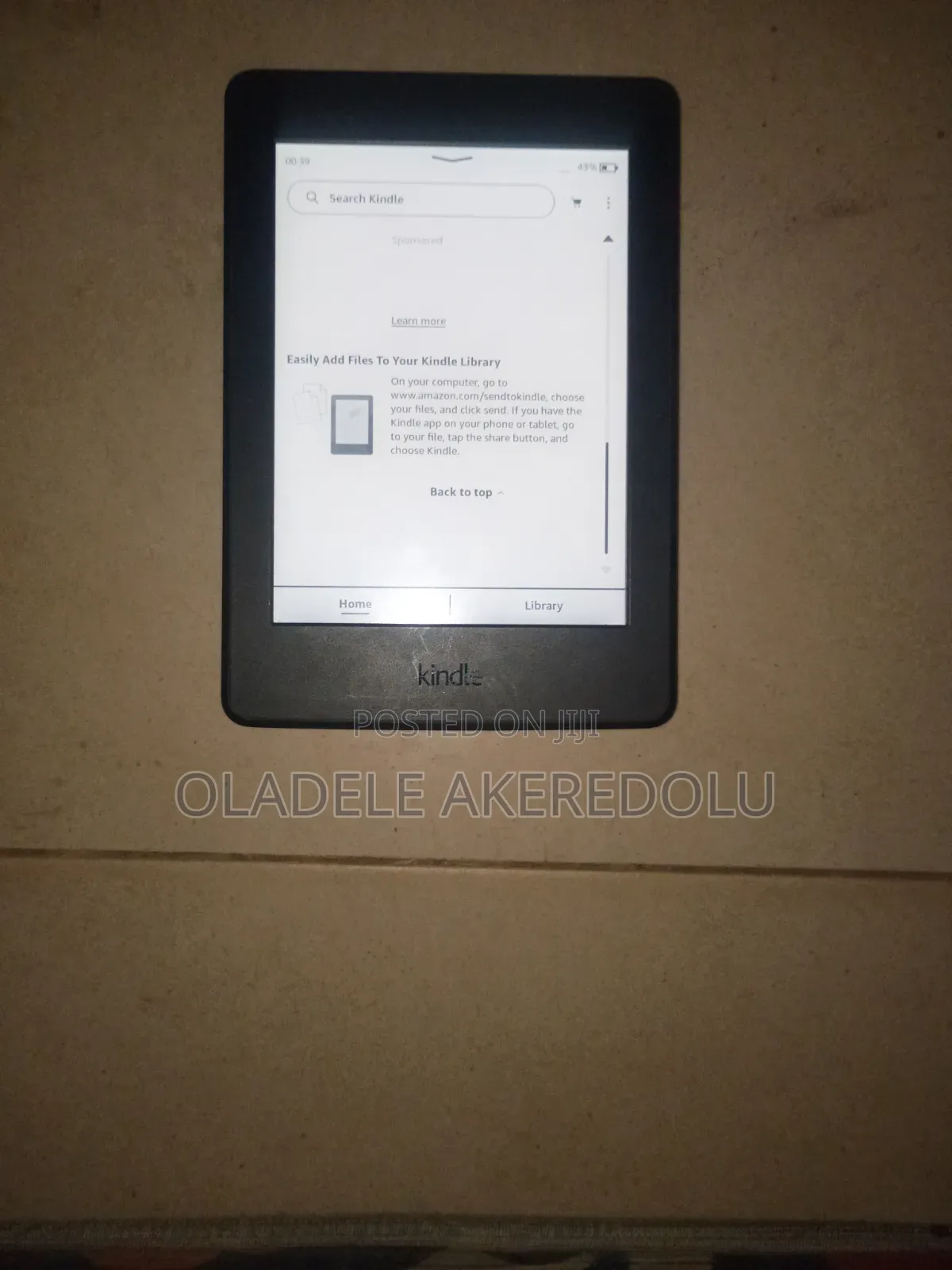 Amazon Kindle Paperwhite 4 GB Black