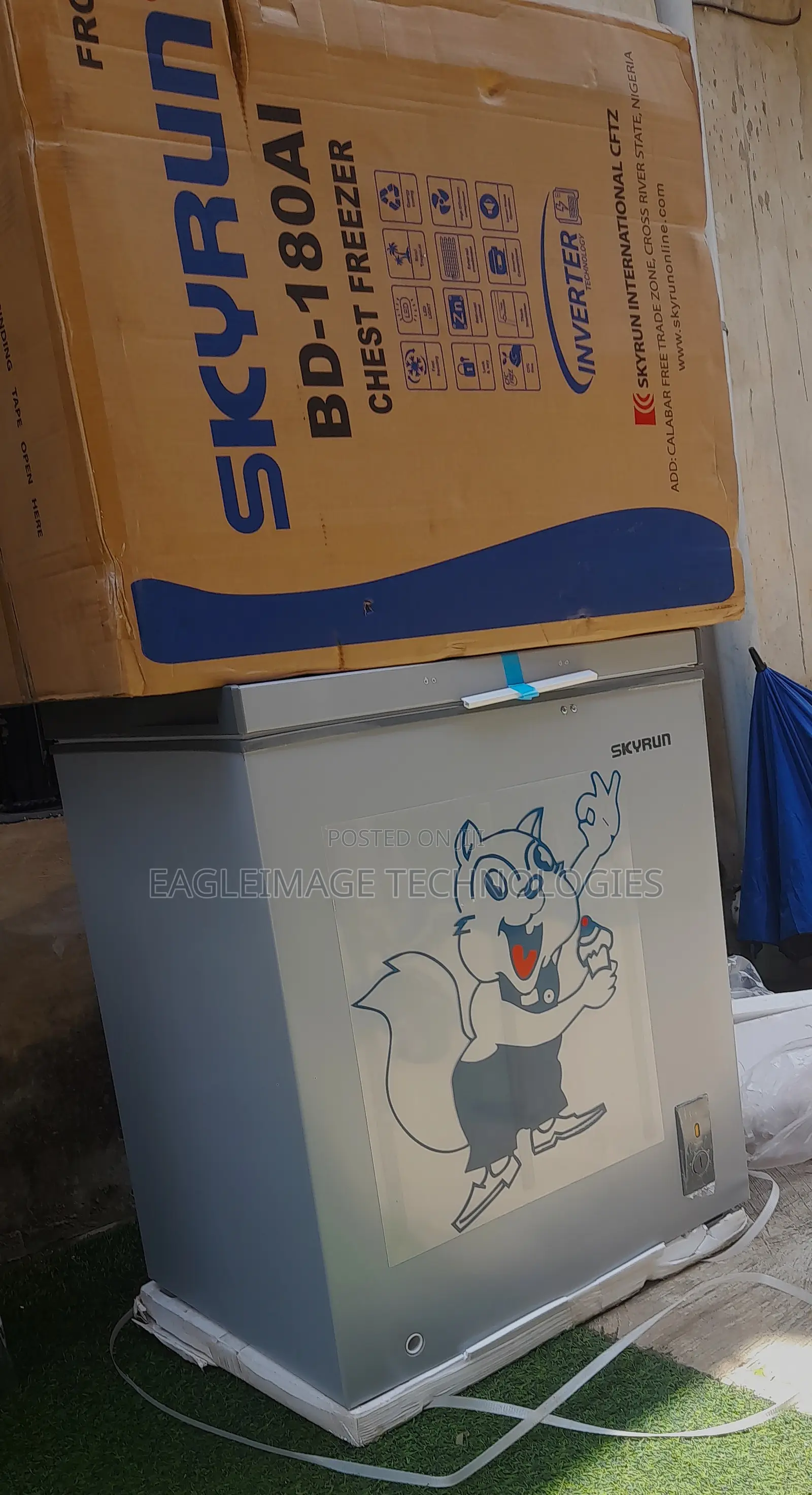 New Skyrun BD-180AI Deep Freezer | Practical Home Business Storage