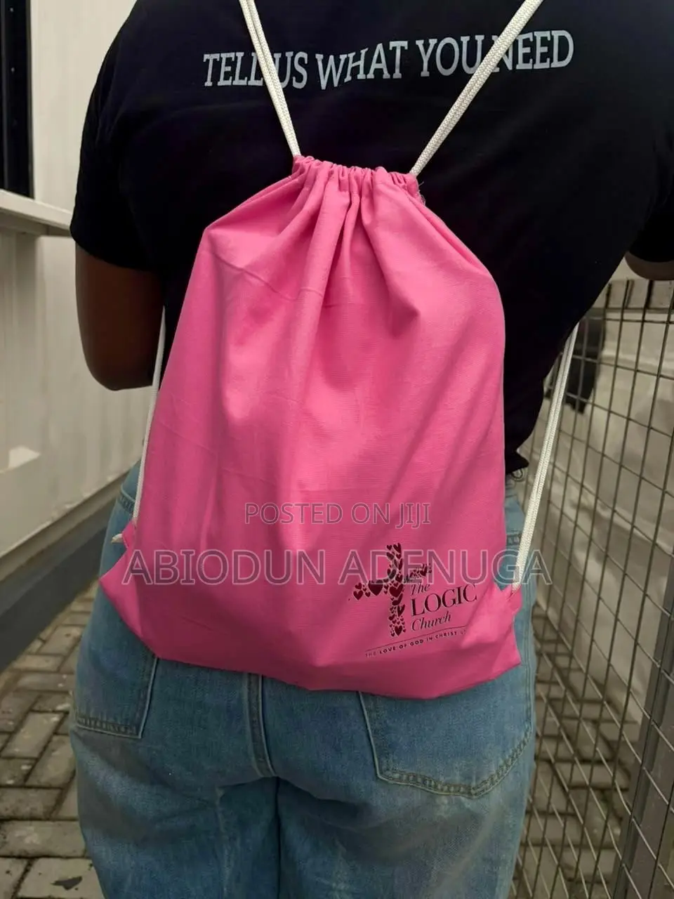 DRAWSTRING BAGS Available in Any Color, Plain and Printed
