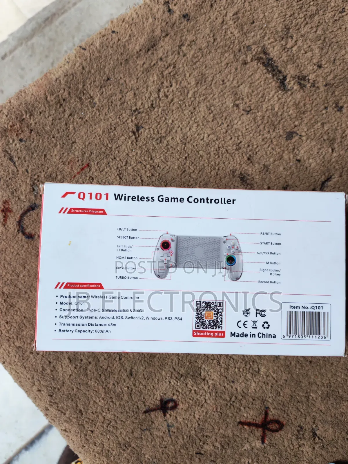 Q101 Wireless Bluetooth Game Controller