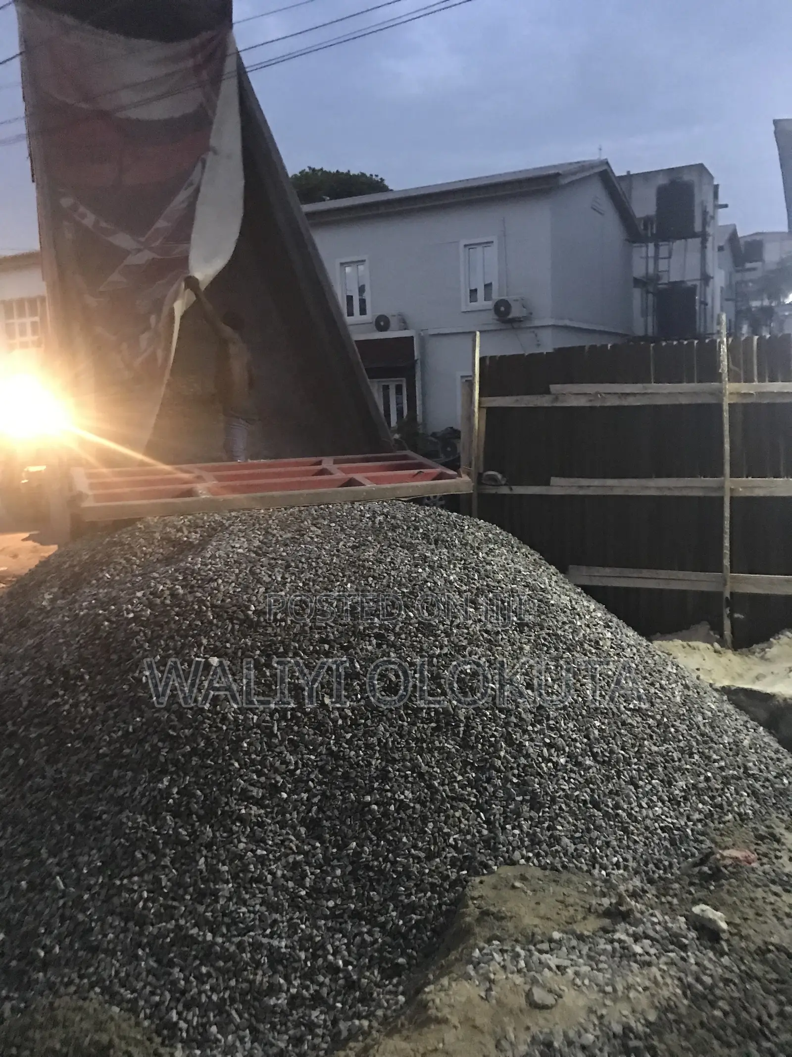 Full 30 Tons of Granite