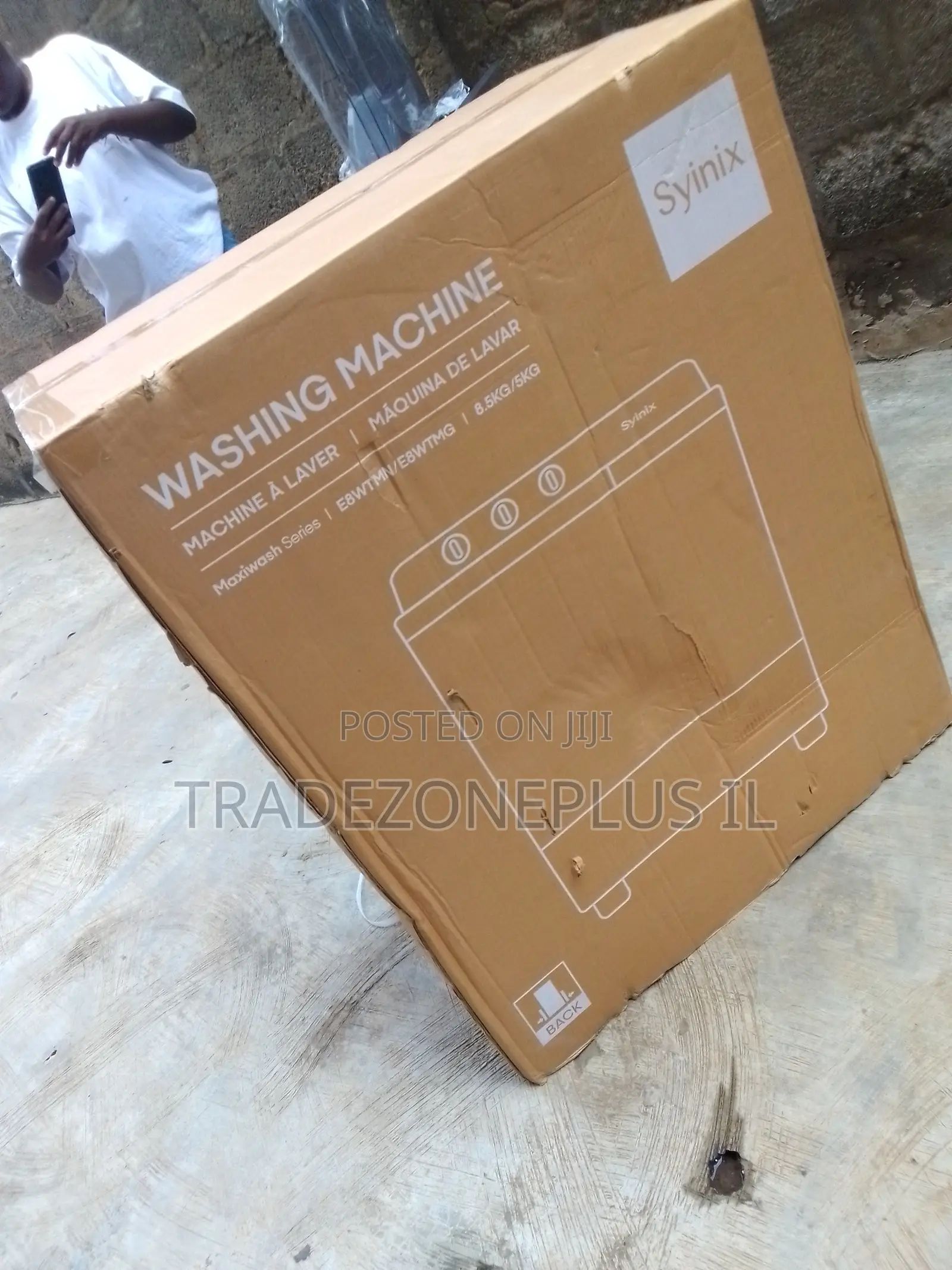 Synix 8kg Twin Tub Laundry Washing Solution