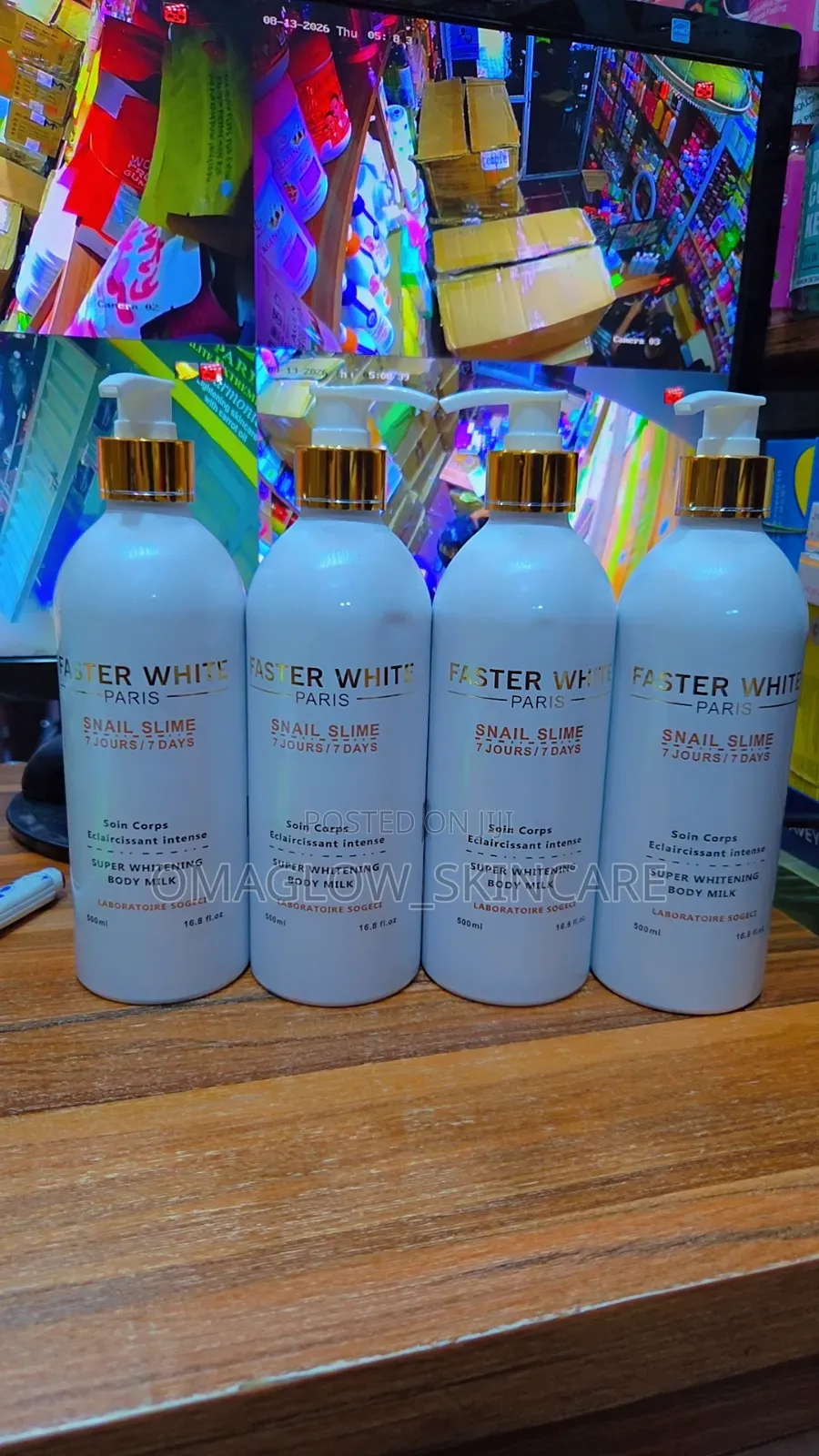 Faster White Lotion
